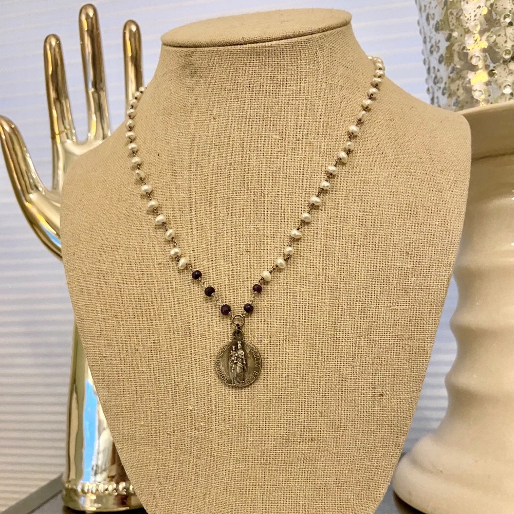 Notre Dame Pendant Necklace
